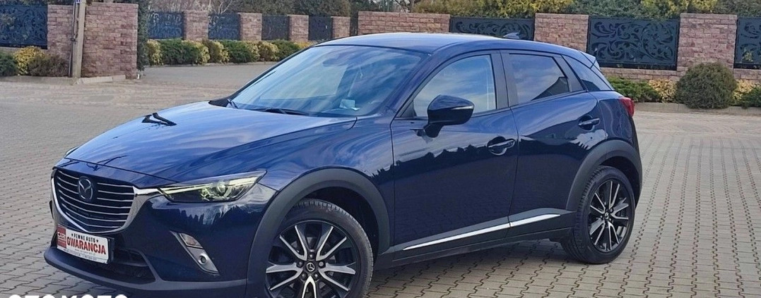 Mazda CX-3 cena 59900 przebieg: 204000, rok produkcji 2017 z Limanowa małe 742